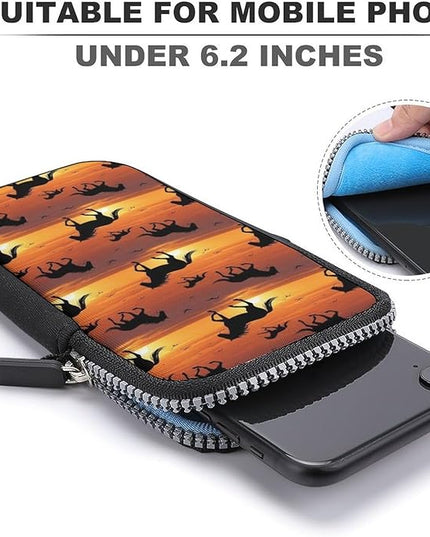 Small Crossbody Bags for Men, Cool Lightweight Sling Phone Pouch, Slim Cell Phone Purses