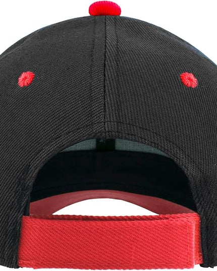 Gelante Adult Plain Baseball Cap Hat Classic Adjustable Size for All Seasons