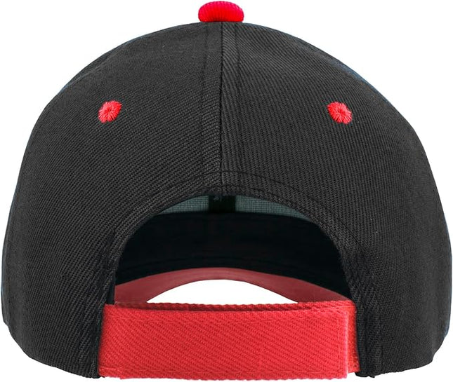 Gelante Adult Plain Baseball Cap Hat Classic Adjustable Size for All Seasons