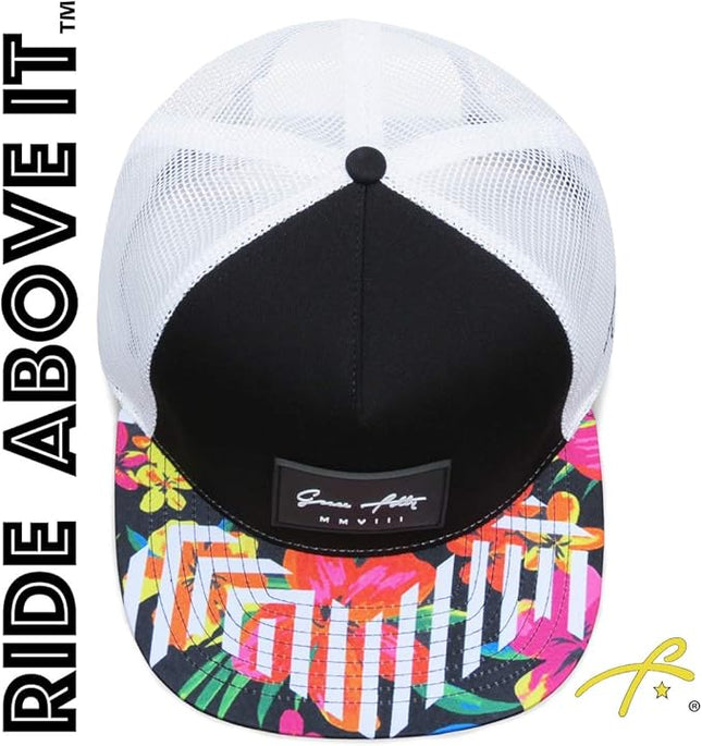 Grace Folly Trucker Hat for Men & Women. Snapback Mesh Caps