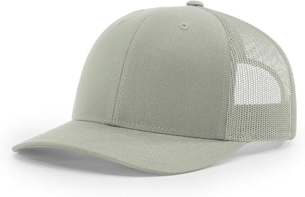 Richardson 112 Trucker Hat - Premium Adjustable Snapback Hat - Structured Six Panel Richardson Blank Caps