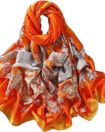 Silk Scarf Mulberry Silk Fashion Scarves Long Lightweight Shawl Wrap …