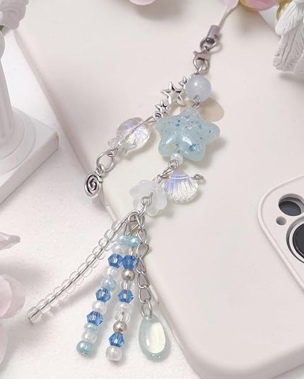 1-4PCS Cute Phone Charms Aesthetic Y2K Cell Phone Charms Strap Pink Strawberry Butterfly Star PhoneCharm Y2K Accessories for Bag Keychain Airpods Camera Pendants Decor
