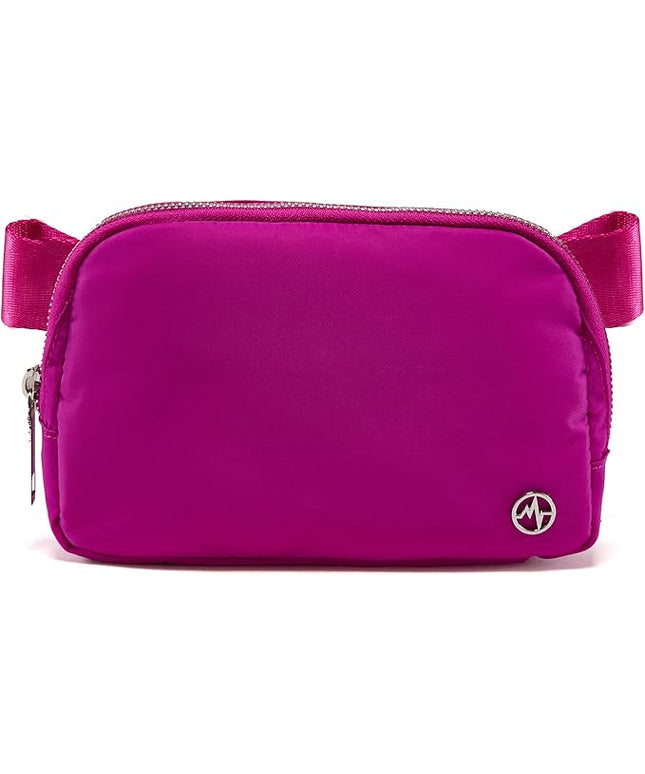 Pander Everywhere Belt Bag for Women, Fashion Waist Packs, Crossbody Bags with Adjustable Strap (Grape Purple)