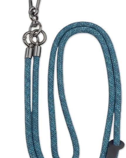 Phone Lanyard Universal Cell Phone Strap Crossbody Strap for iPhone Lanyard Around the Neck Extra Long Rope with Tether Tab for Men and Women (Camo Blue)