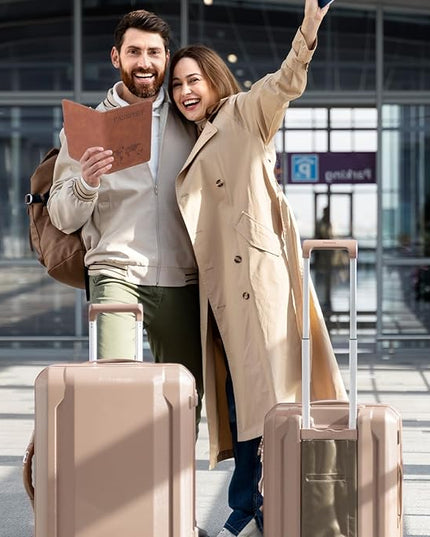 2 Pack Passport Holder for Travel, Passport Wallet Cover Case Waterproof RFID Blocking Passport Holder with Pen Holder Travel Essential, Passport Book Holders for Women and Men(C)