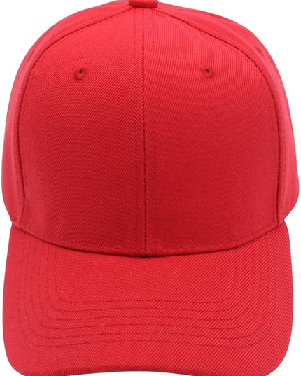 Top Level Baseball Cap Men Women - Classic Adjustable Plain Hat