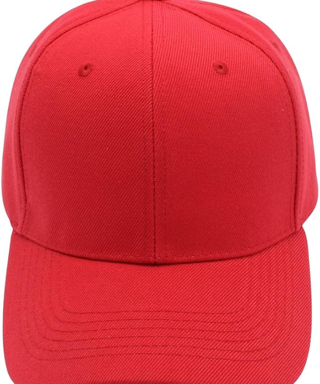 Top Level Baseball Cap Men Women - Classic Adjustable Plain Hat
