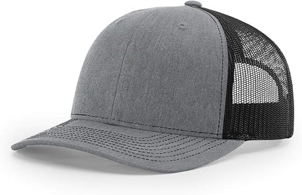 Richardson 112 Classic Six-Panel Adjustable Snapback Trucker Cap | Bulk Packs Available