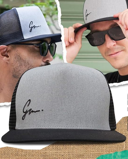 Grace Folly Trucker Hat for Men & Women. Snapback Mesh Caps