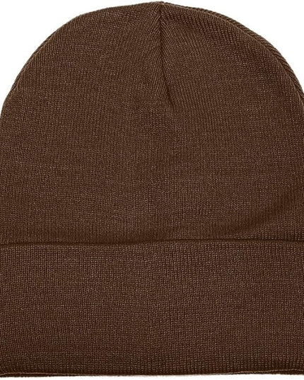 Gelante Unisex Beanie Cap Knitted Warm Solid Color and Multi-Color Multi-Packs