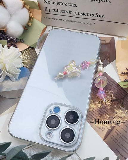 1-4PCS Cute Phone Charms Aesthetic Y2K Cell Phone Charms Strap Strawberry Butterfly Star PhoneCharm Y2K Accessories for Bag Keychain Airpods Camera Pendants Decor