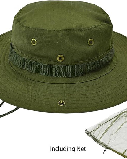 Sun Hats for Men Women Bucket Hat UPF 50+ Boonie Hat Foldable UV Protection Hiking Beach Fishing Summer Safari