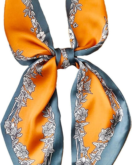 Purse Scarf For Handbags Head Scarves For Women's Hair Bags Scarfs Long Skinny Scarves Fashion Silky