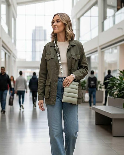 ACUARIO Crossbody Bag for Women, Tote Bag Purse for Work, Travel, Gym – Small Shoulder Bag, Stylish Women’s Tote Handbag