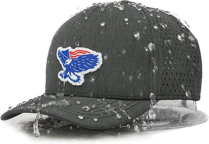 LRD Coastline Snapback Hat - Water Resistant Floating Crown Performance Cap