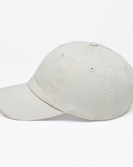 E BY ELIDAN Classic Dad Hat Cotton, Low-Profile Plain Baseball Cap, Adjustable, Breathable and Packable