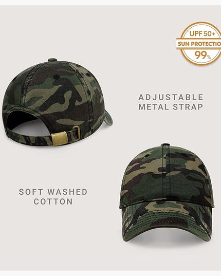 CHOK.LIDS Everyday Premium Dad Hat Unisex Cotton Baseball Cap for Men and Women Adjustable Lightweight Polo Style Curved Brim