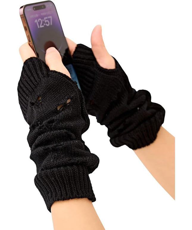 Arm Warmers Fairy Grunge Fingerless Punk Goth Emo Gloves Y2K Accessories Cottagecore