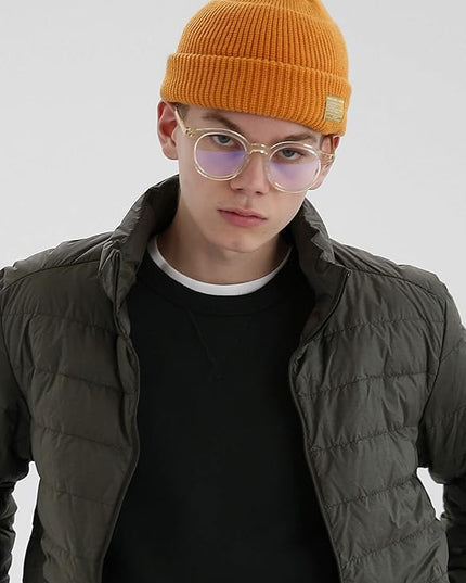 UNDERCONTROL Winter Trawler Fisherman Beanie Men Women Unisex Stylish Plain Docker Skull Hat Roll up Watch Cap Color Pack