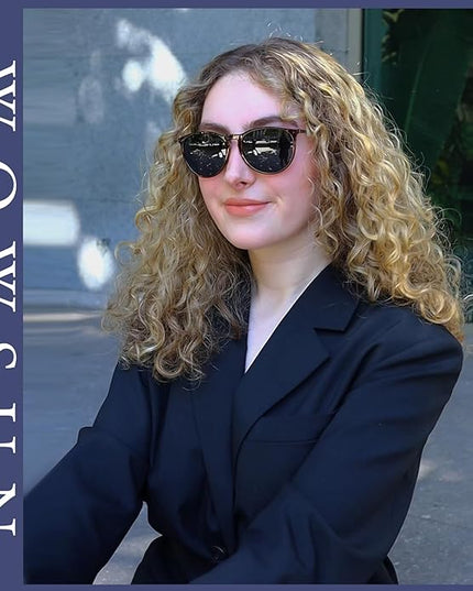 WOWSUN Retro Polarized Sunglasses Womens 2026 Trendy Round Classic Glasses