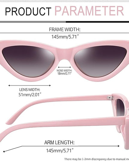 Joopin Polarized Cat Eye Sunglasses for Women Vintage Cateye Sun Glasses UV400 Protection