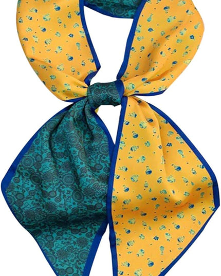 Dailyacc Hair Scarf for Women Fashion Silky Satin Headscarf Wrap Breathable Lightweight Neck Scarves For Handbag