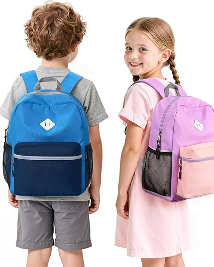 STEAMEDBUN Kids Backpack Boy 4-6, Boys Backpack for Elementary Kindergarten School - 15inch