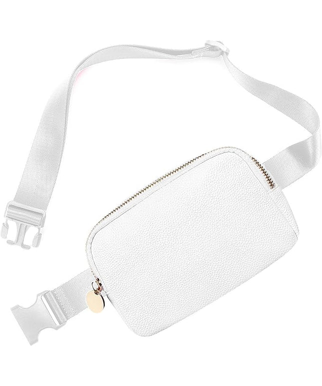 Dancour Leather Belt Bag, Leather Fanny Pack Crossbody, Everywhere Belt Bag, Waist Bag for Women, Fanny Pack Women, Cross Body Fanny Packs, Large
