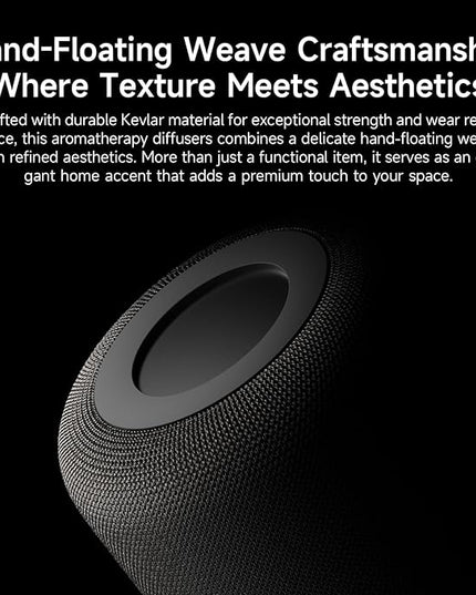 Waterless Car Diffuser & Home Aromatherapy Diffuser with Ignition-Activated Start/Stop | Cordless Portable Car Air Freshener for Essential Oils 5/10/15ml | Adjustable Scent, 2-in-1 Home/Car Mode