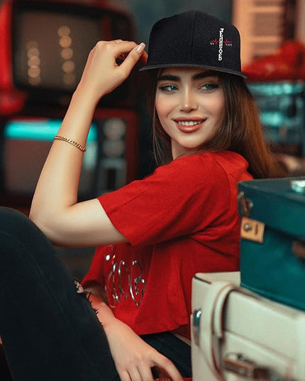Chef Hat Flat Bill Hats for Men Funny Double Knives Kitchen Adjustable Baseball Cap Snapback Hat for Women