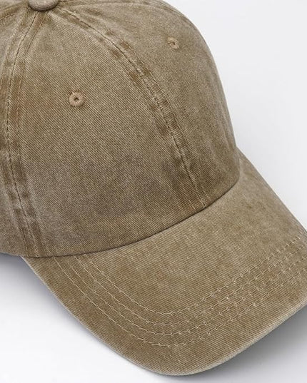 YeeHeen Ponytail Baseball Cap for Women High Messy Bun Caps Washed Cotton Hats