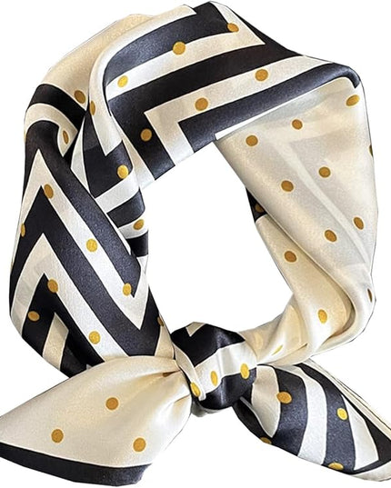 Neck Scarf For Womens Silky Head Scarves Hair Bandanas Square Scarf Fashion Accessories lightweight