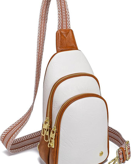 Anti Theft Crossbody Bags for Women Leather Sling Bag Cross Body Travel Purse Chest Bags Fanny Pack Gift Teen Girl