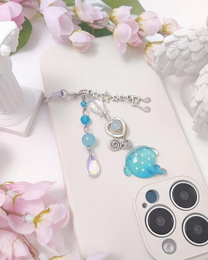 1-4PCS Cute Phone Charms Aesthetic Y2K Cell Phone Charms Strap Pink Strawberry Butterfly Star PhoneCharm Y2K Accessories for Bag Keychain Airpods Camera Pendants Decor