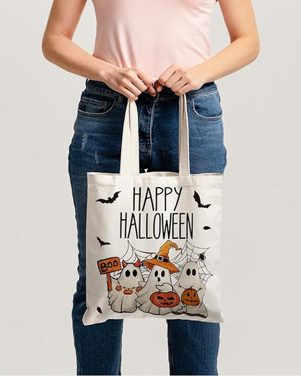 Horaldaily Canvas Tote Bag,Reusable Shoulder Tote Bag for Women Lady Casual Vacation, Shopping, Work, Gym
