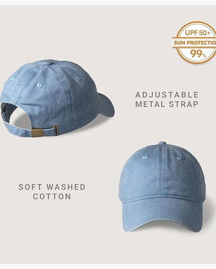 CHOK.LIDS Everyday Premium Dad Hat Unisex Cotton Baseball Cap for Men and Women Adjustable Lightweight Polo Style Curved Brim