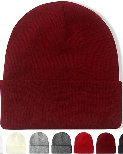 NPQQUAN Beanie for Men Women Winter Hats for Mens Beanie Cuffed Knit Beanies Skull Cap