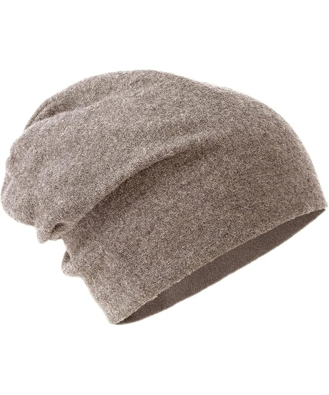 Villand 100% Merino Wool Beanie Hat for Women and Men with Gift Bag, Double-Layered Wool Hat, Knitted Ski Cap for Winter