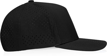 Billest Gilbert Performance 5‑Panel Snapback Hat – Adjustable Flat‑Bill Cap for Men & Women | Breathable and Lightweight