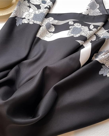 Headscarf Large Square Scarf 35" Fashion Scarves Silk Feeling Hair Wrapping Scarfs Hairscarf BA16