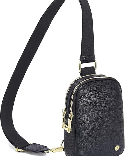 INICAT Small Anti Theft Crossbody Bags Women Valentine's Day Gifts, Vegan Leather Sling Cross Body Purse Travel Essentials