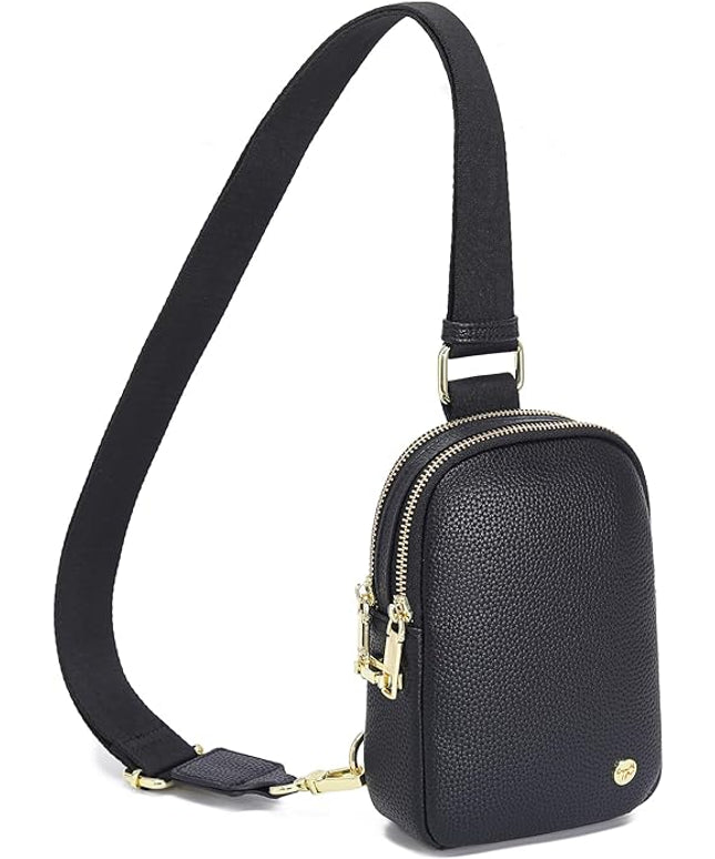 INICAT Small Anti Theft Crossbody Bags Women Valentine's Day Gifts, Vegan Leather Sling Cross Body Purse Travel Essentials
