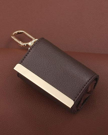 Foldable Tote Bag Keychain - Large Capacity Portable Shopping Bag Keyring - Reusable Groceries Bag for Daily Use