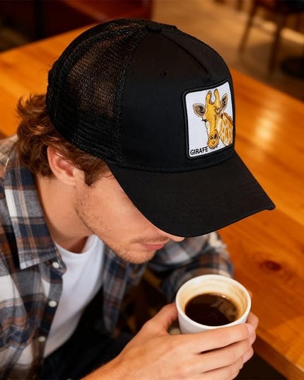 Classic Unisex Various Animal Series Embroidery Farm Adjustable Mesh Snapback Trucker Hat