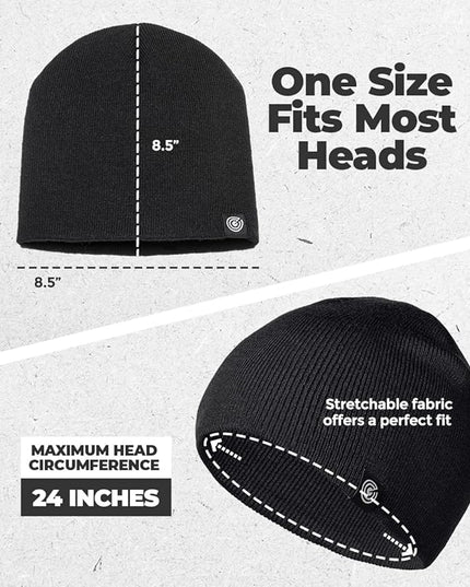 Original Beanie Cap - Soft Knit Beanie Hat - Warm and Durable