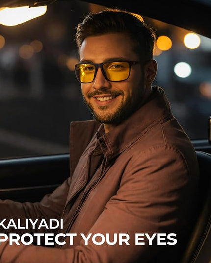 KALIYADI Polarized Sunglasses for Men, Lightweight Sun Glasses with UV Protection for Driving Fishing Golf