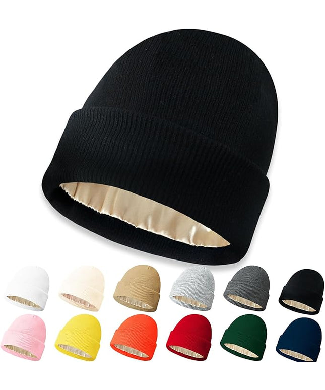 NPQQUAN Beanie for Men Women Winter Hats for Mens Beanie Cuffed Knit Beanies Skull Cap