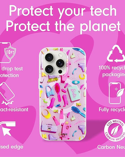 Sonix x Barbie Phone Case for iPhone 15 Pro | Compatible with Magsafe | 10ft Drop Tested | Dream Closet