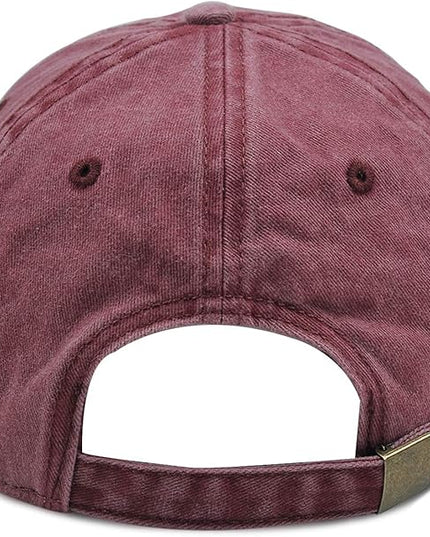 HH HOFNEN Men Women Washed Distressed Twill Cotton Baseball Cap Vintage Adjustable Dad Hat